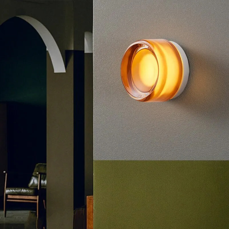 Dimple Wall Lamp – Modern Acrylic Light for Minimalist Interiors