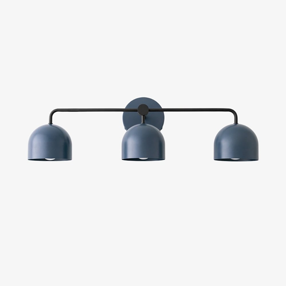 Metio Dome Farmhouse Vanity Wall Light - Modern Domed Sconce