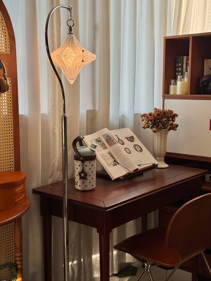 Art Deco Star Floor Lamp-Modern Standing Lamp for Living Spaces-Astris Orion