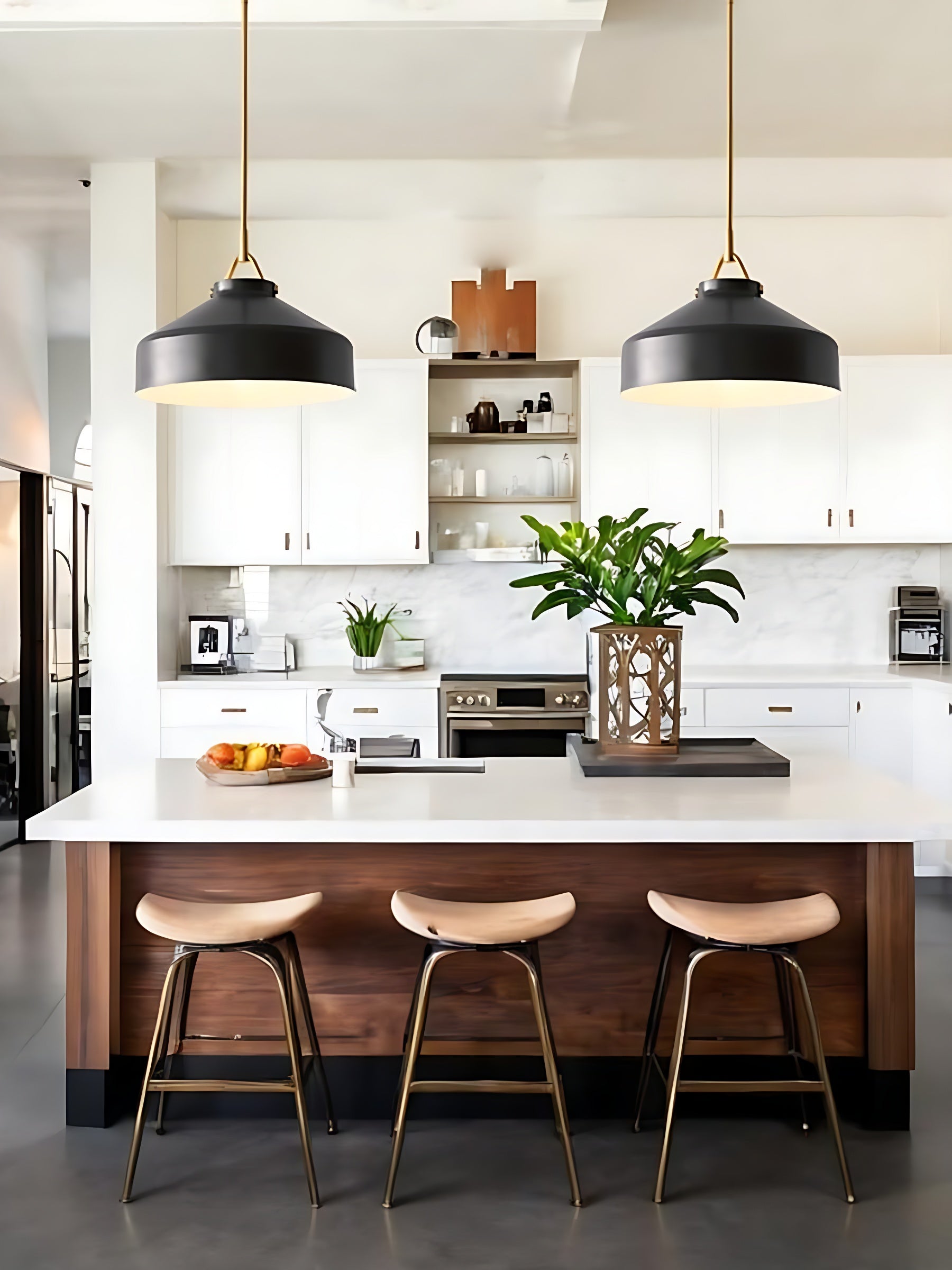 Minimalist Morandi Metal Pendant Light - Soft and Subtle Charm