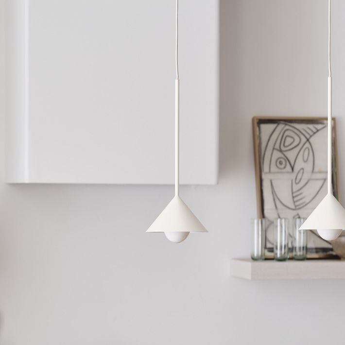 Brivana Adjustable Pendant – Cone Shade Light for Kitchen or Dining