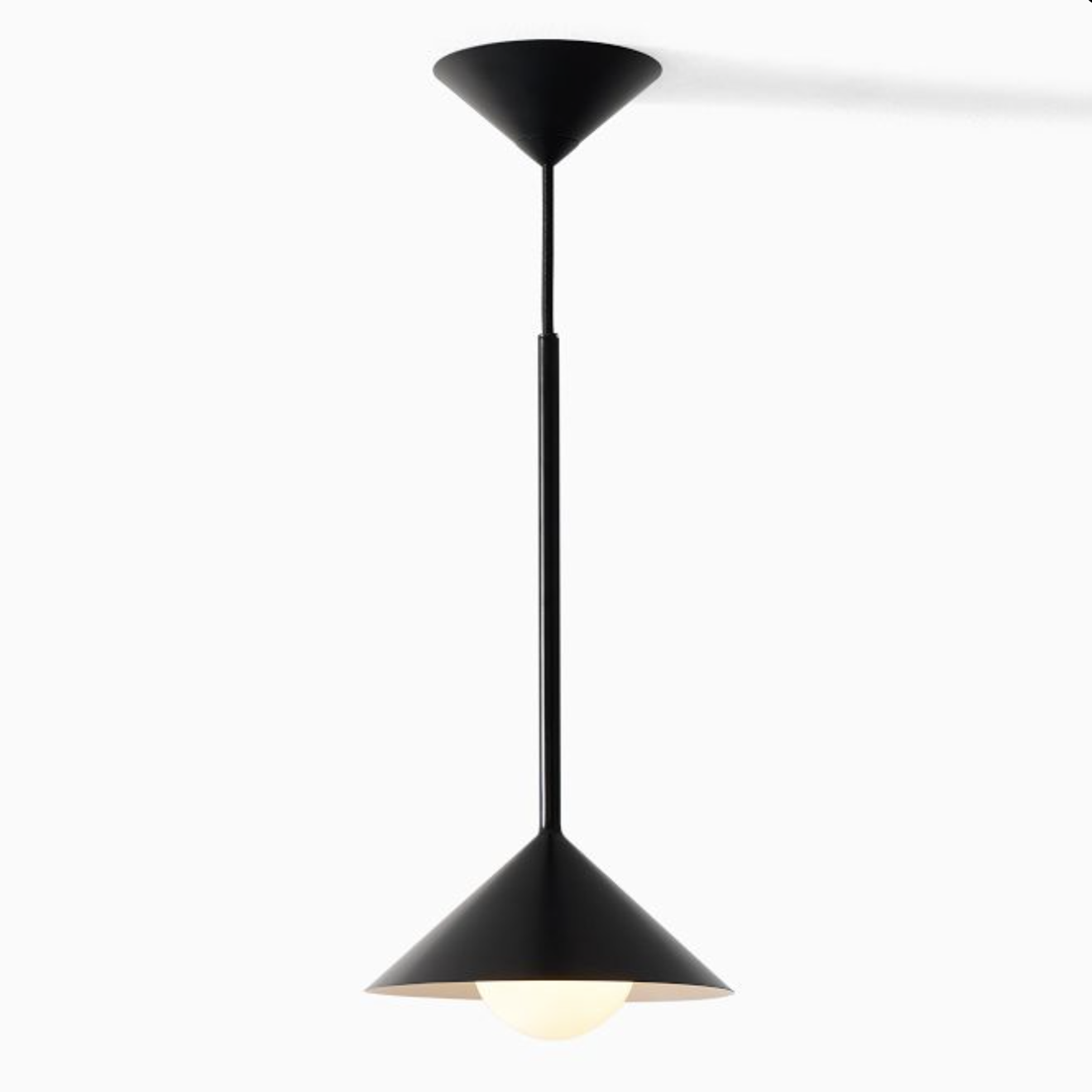 Brivana Adjustable Pendant – Cone Shade Light for Kitchen or Dining
