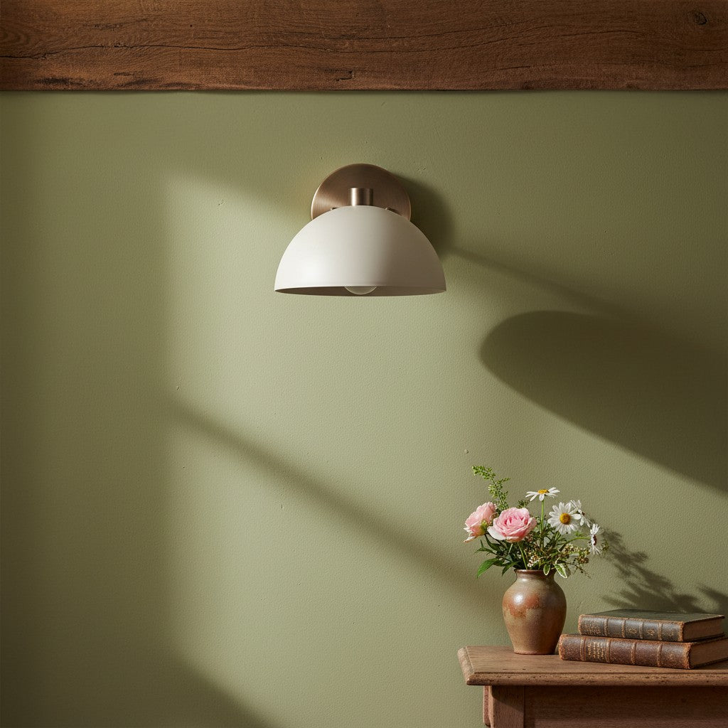 Metio Dome Decorative Wall Sconce Light - Elegant Indoor Lighting Fixture