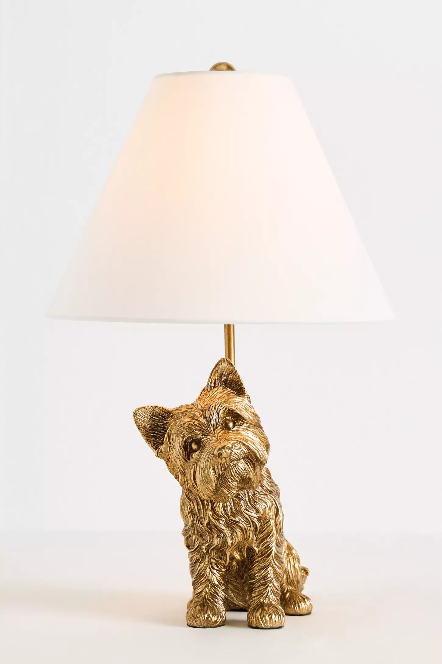 Pawdia Fabric Decorative Table Lamp - Animal Sculpture Bedside Lamp