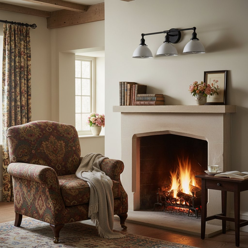 Conique Metal Industrial Vanity Light  - Modern Bathroom Lighting Fixture