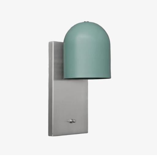 Metio Dome Elegant Wall Sconce Lighting - Classic Dome Shade Interior Fixture