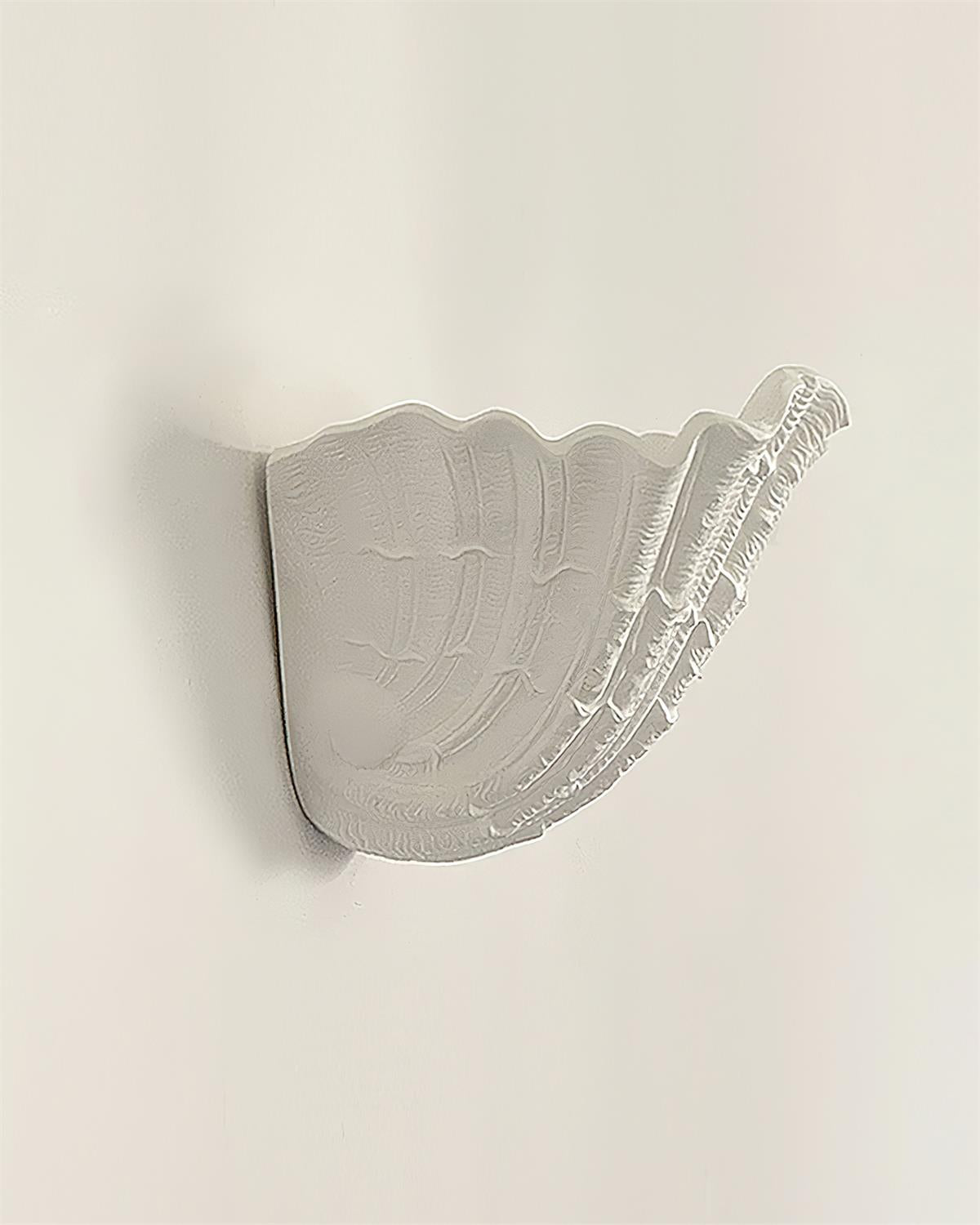 Maris Shell Plaster Wall Lamp
