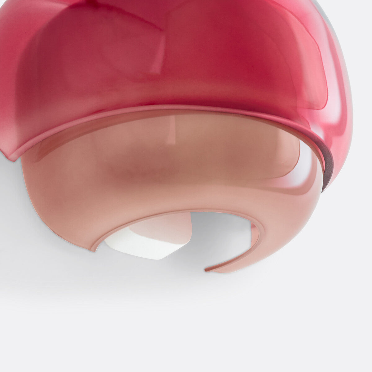 Clinco Colored Modern Vintage Glass Wall Lamp - Soft Mushroom Glow