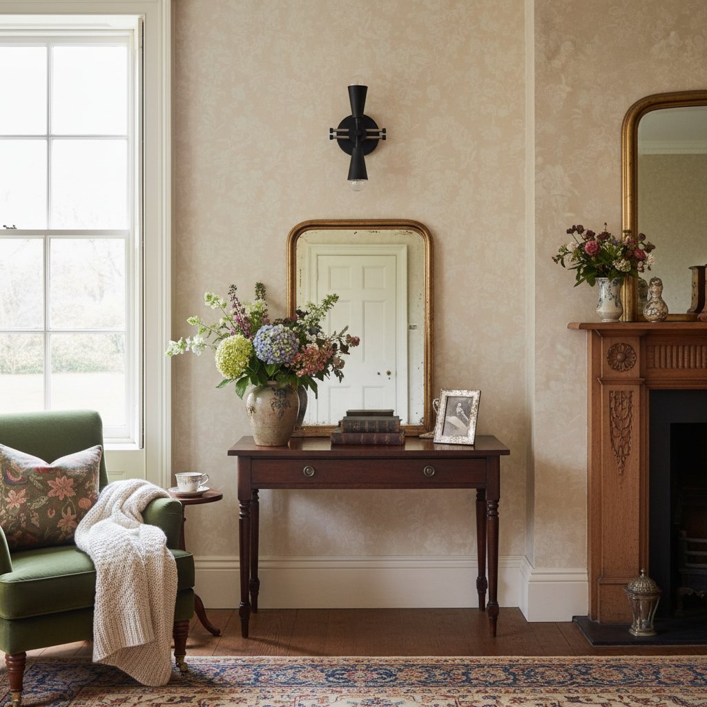 Pyralis Cone Art Deco Brass Sconce - Industrial Vanity Light