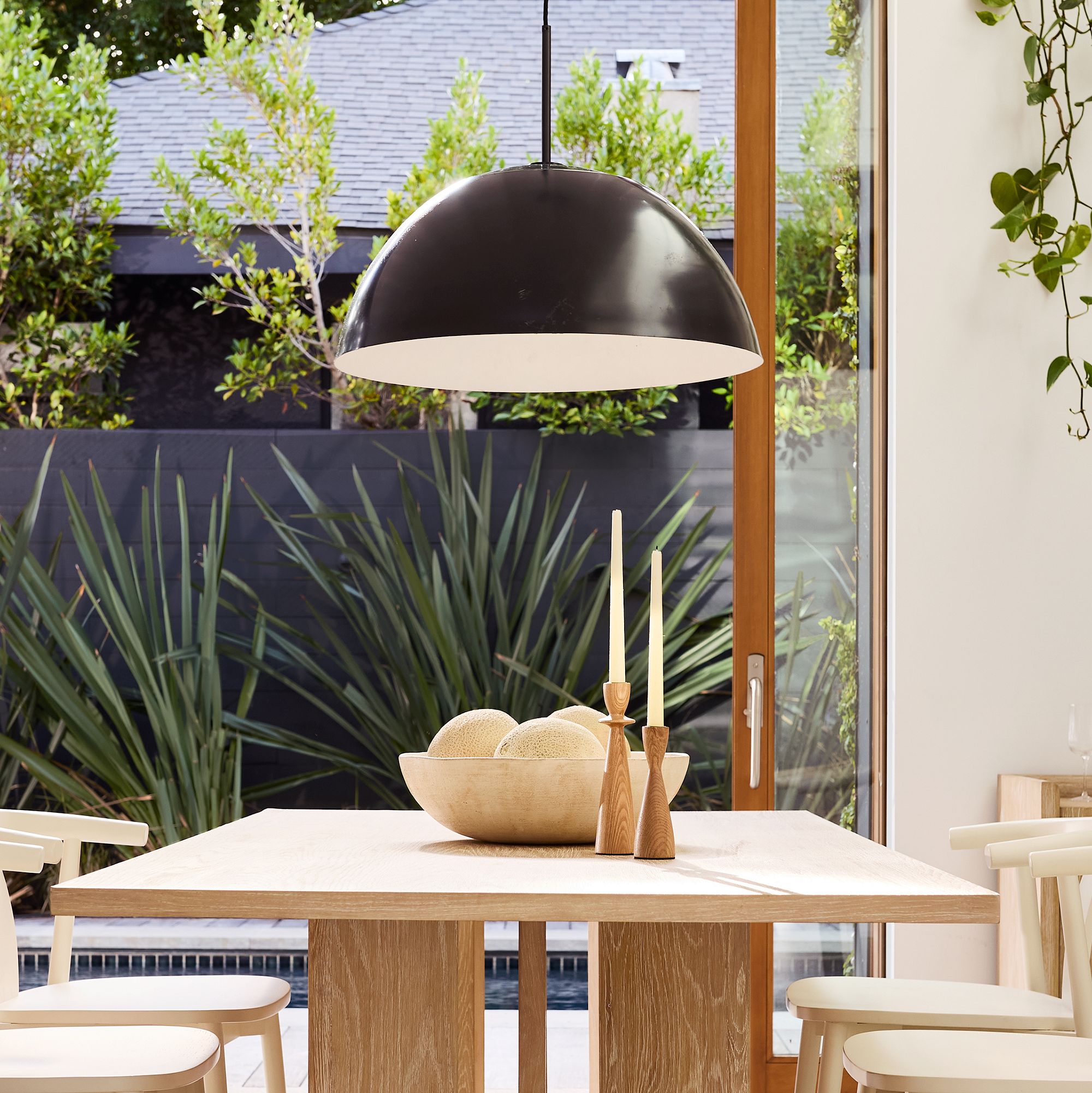 Parvion Modern Adjustable Sculptural Metal Pendant Light