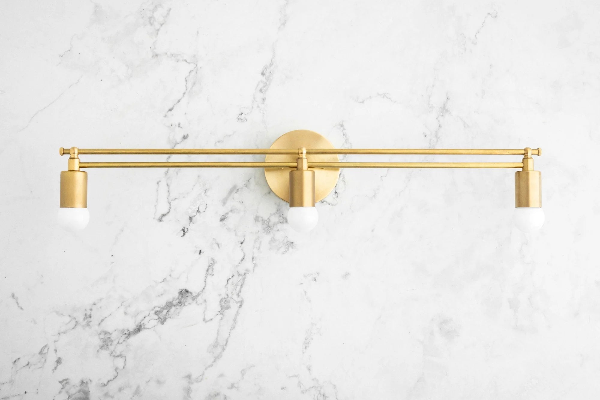 Mobilux Line Modern Vanity Light - Bathroom Wall Fixture in Art Deco Style