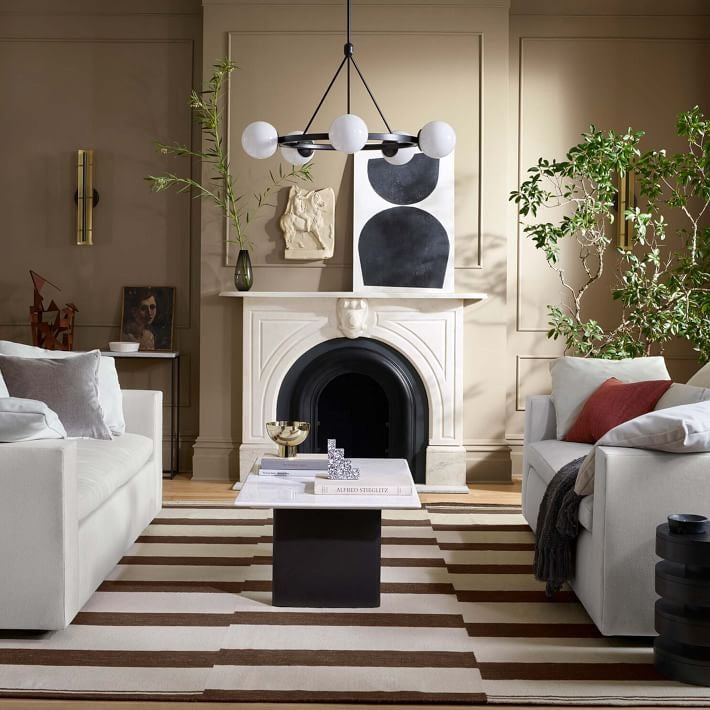 Lustre rond Brelia - Lustre globe moderne au design élégant