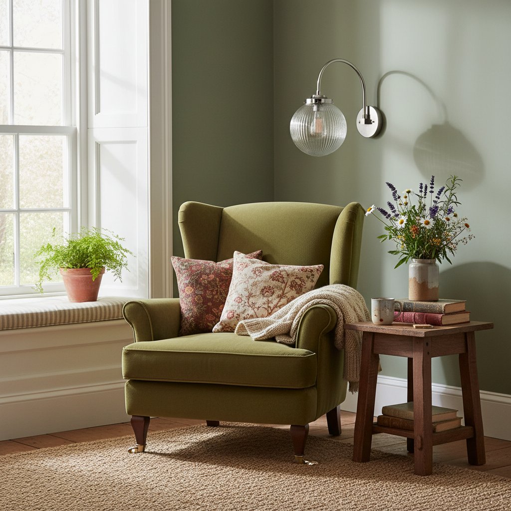 Glorica Glass Aged Brass Wall Sconce - Ribbed Glass Shade Industrial Style Lighting