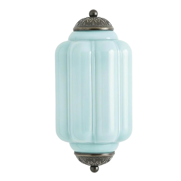 Eloise Vintage Wall Sconce - Milk Glass Flush Mount for Bedside