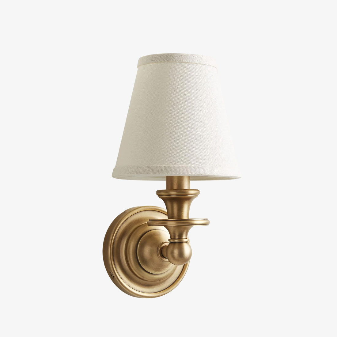 Kalvora Fabric Wall Sconce - Modern Chrome Lamp for Hallway & Bedroom