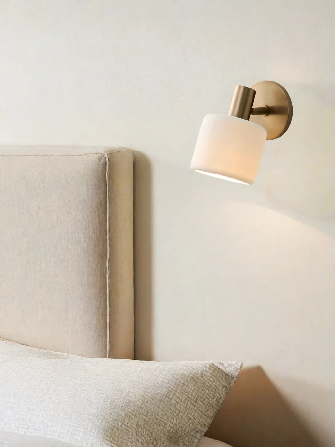 Decorative Porcelain Flush Mount Wall Sconce