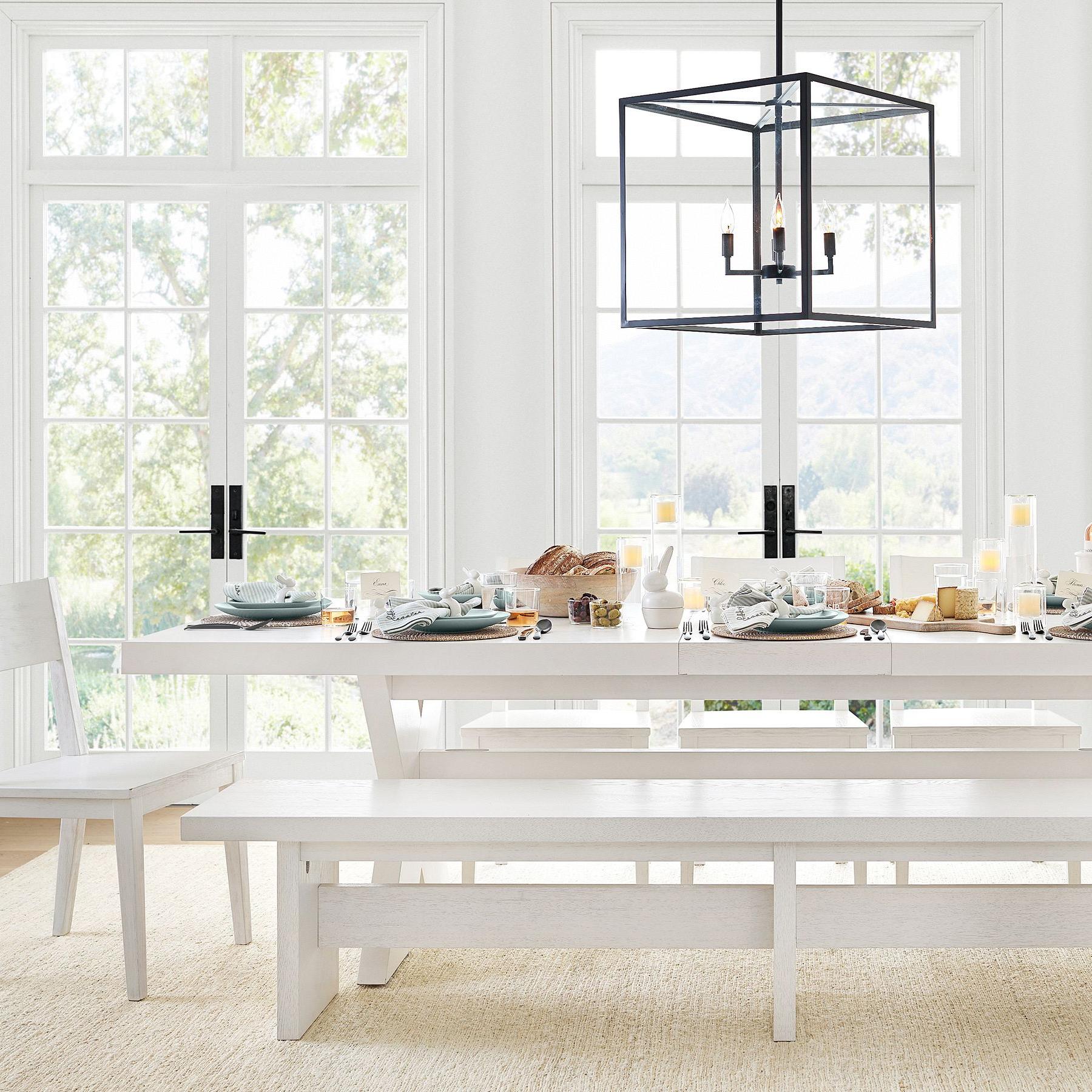 Ferrix Modern Outdoor Lantern Iron Pendant Lamp - Industial Glass Lighting Design