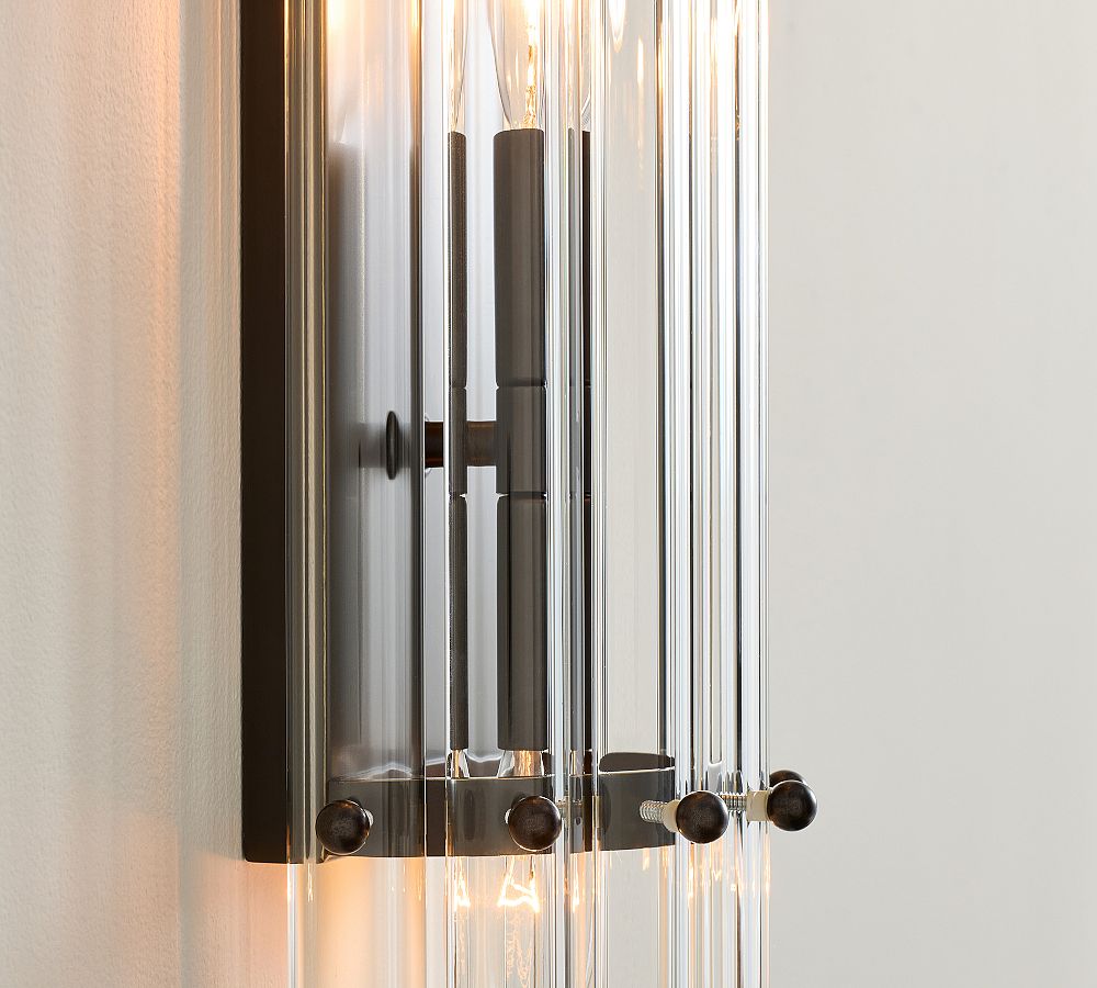 Lumora Crystal Wall Sconce – Elegant Lighting for Hallway & Bedroom