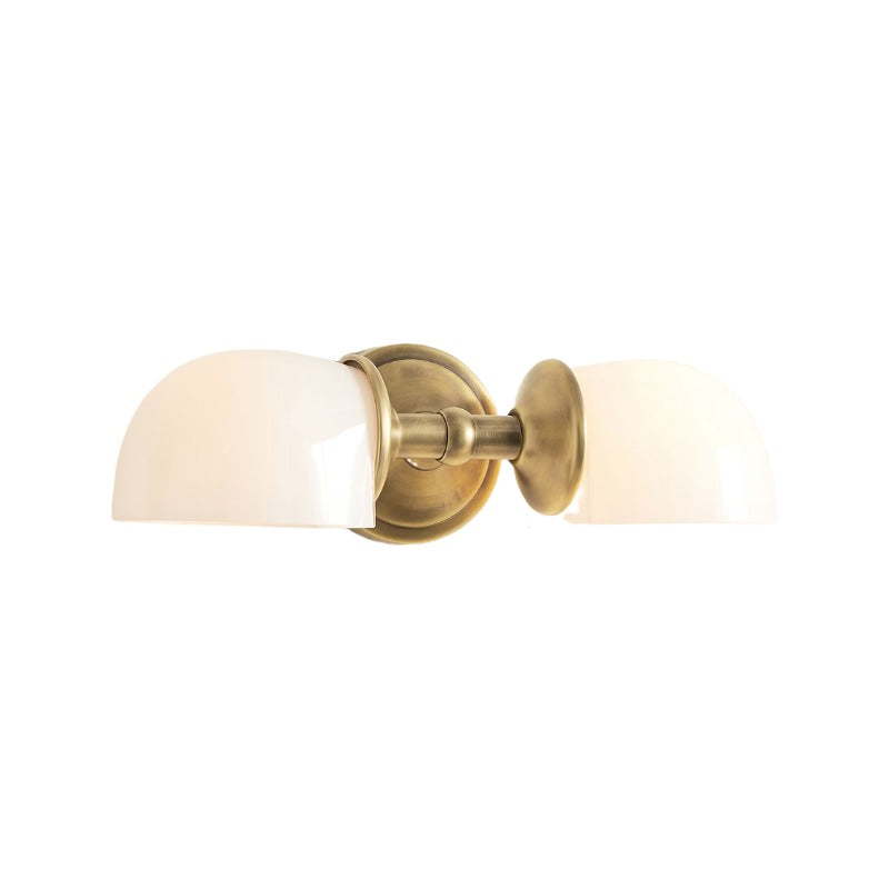 Modern Mercer Double Horizontal Metal Wall Sconce