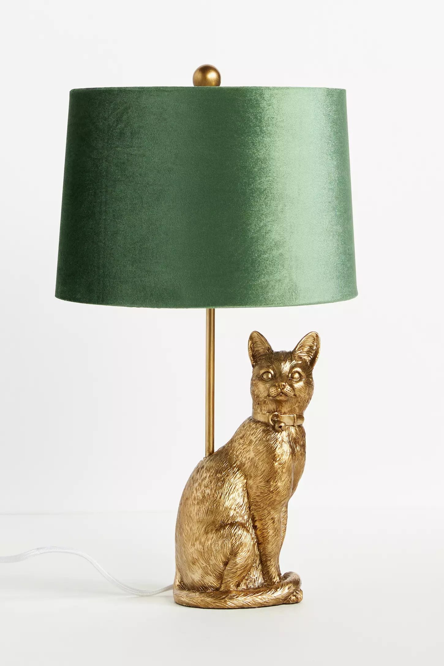 Pawdia Fabric Decorative Table Lamp - Animal Sculpture Bedside Lamp