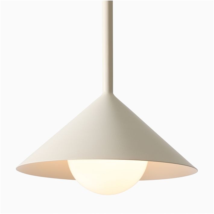 Brivana Adjustable Pendant – Cone Shade Light for Kitchen or Dining