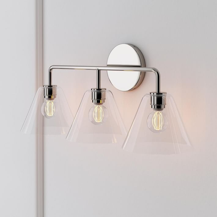 Applique murale Conica Cone - Éclairage moderne en verre à 1, 2 ou 3 lumières