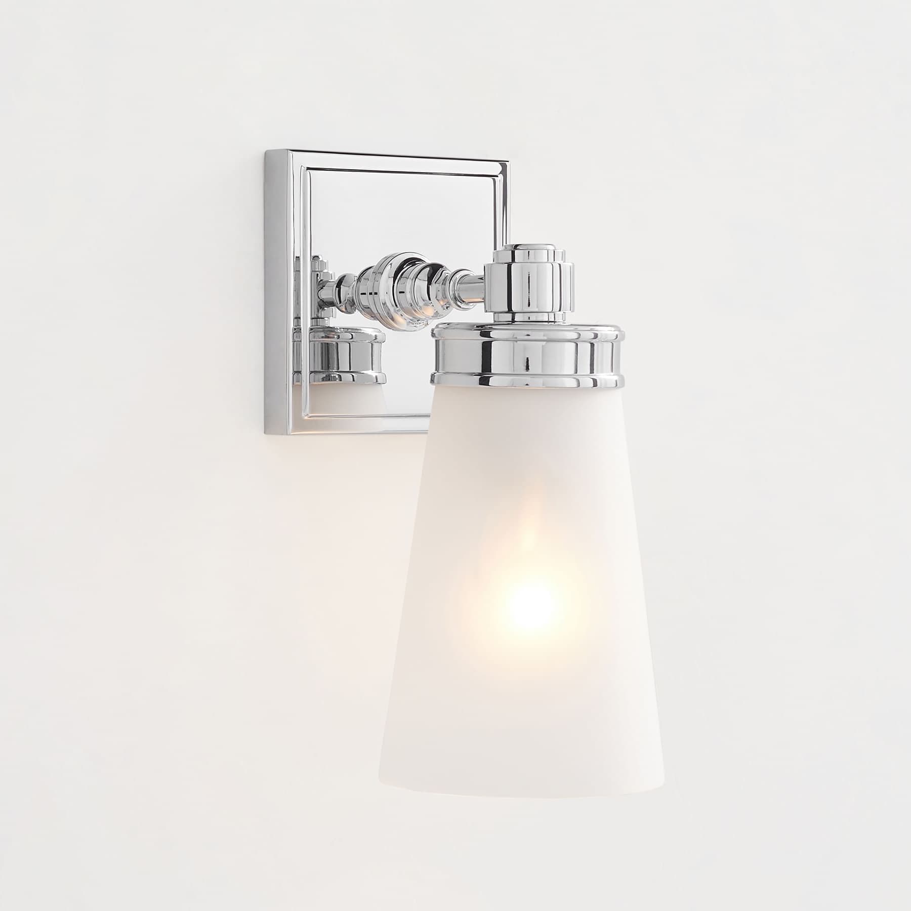 Derlina Wall Sconce Light - Zinc Alloy with Glass Shade in Modern Finishes