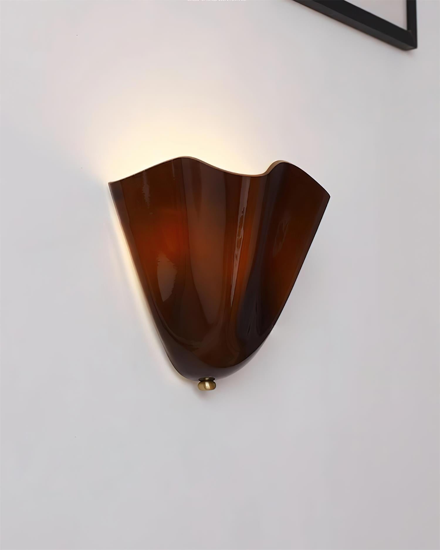 Bellina Modern Wall Light - Artisanal Glass Vera Lamp for Interior Decor