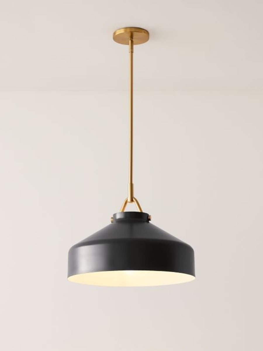 Minimalist Morandi Metal Pendant Light - Soft and Subtle Charm