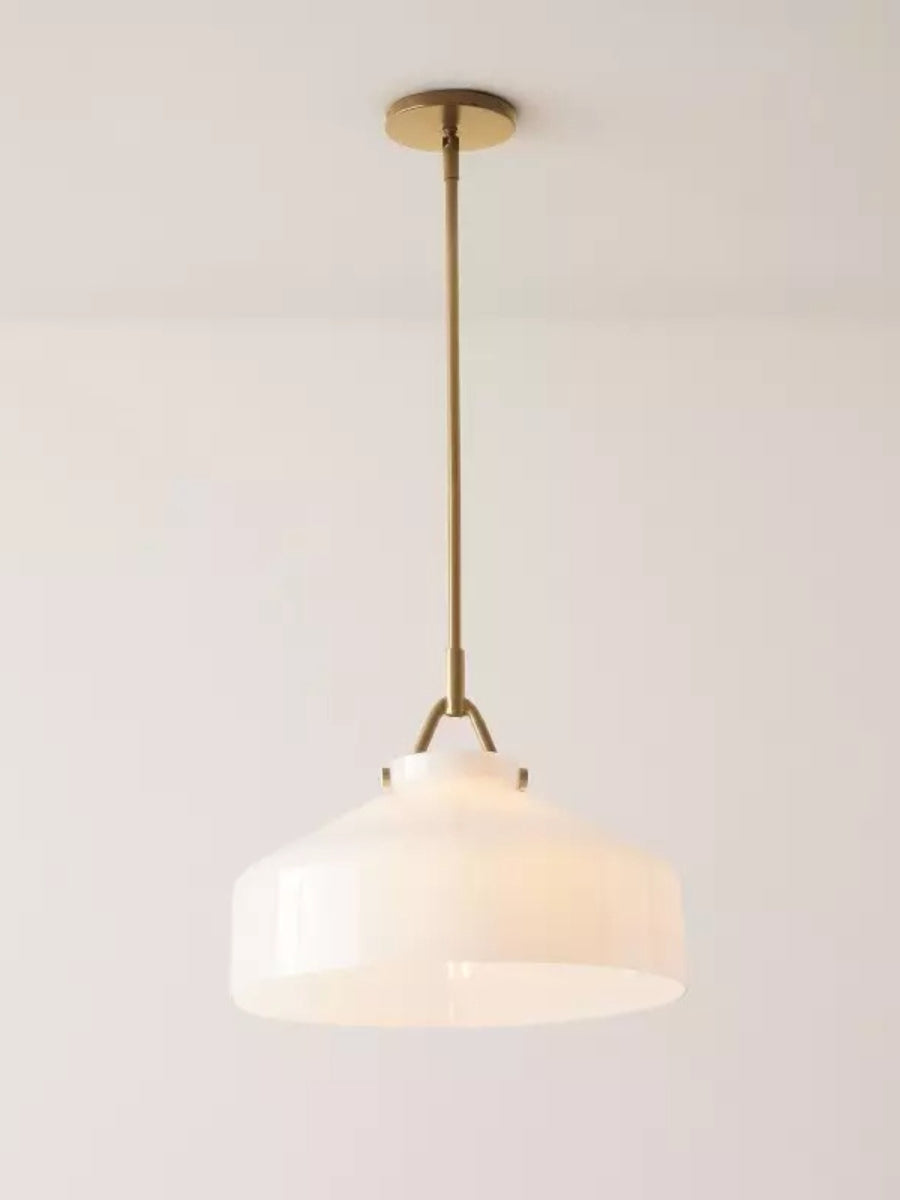 Suspension minimaliste en métal Morandi : un charme doux et subtil