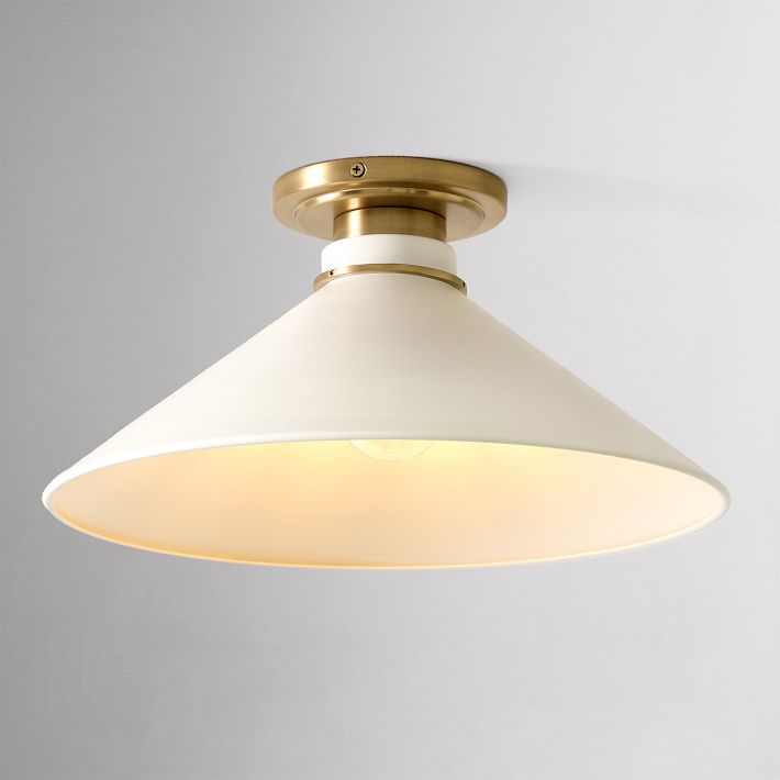 Aurenza Flush Mount – Farmhouse Ceiling Light with Simple Elegant Design