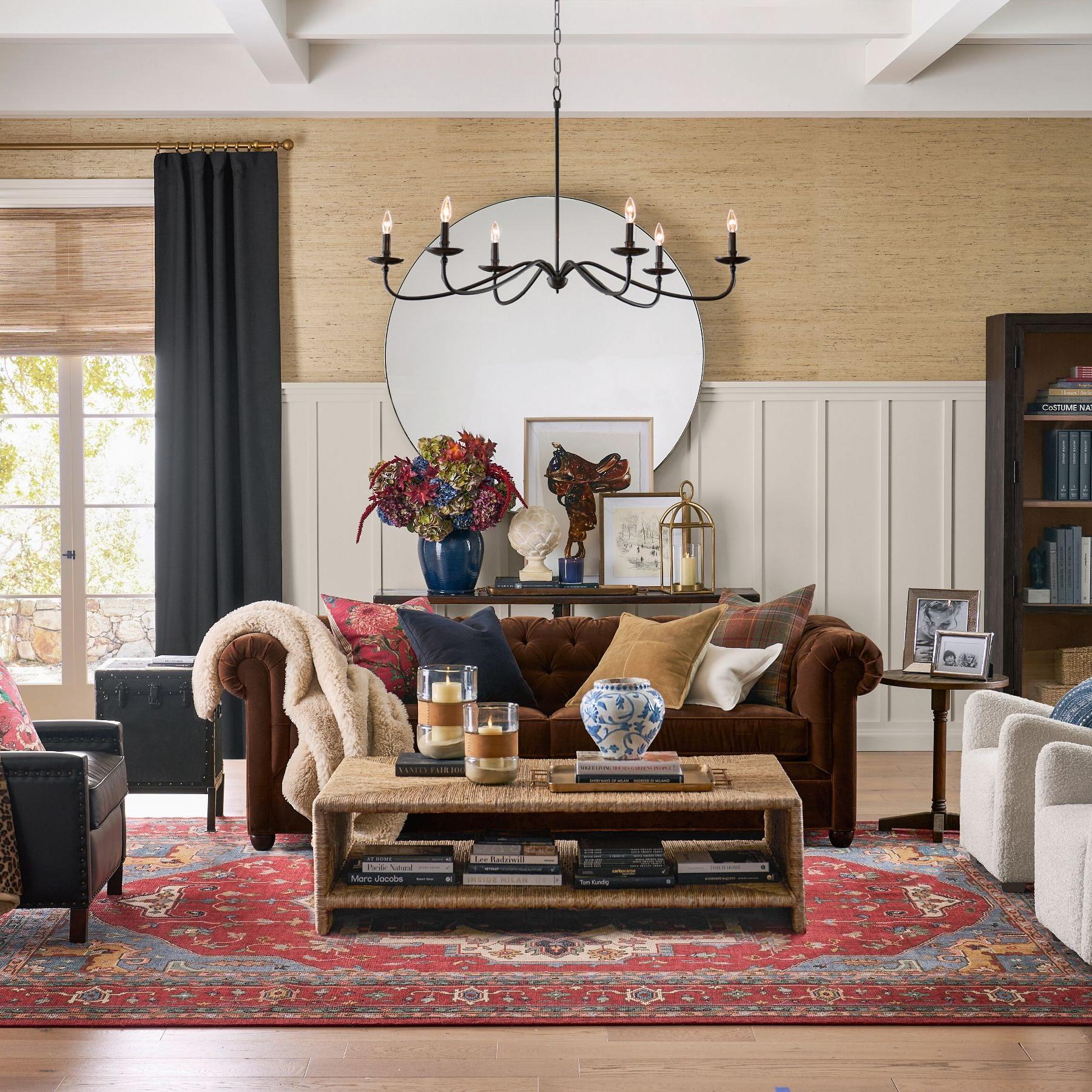 Lustre Rowan en fer intemporel au design bougie – Éclairage d'intérieur industriel pour chambre