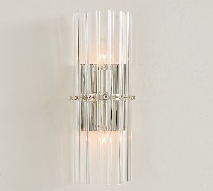 Lumora Crystal Wall Sconce – Elegant Lighting for Hallway & Bedroom