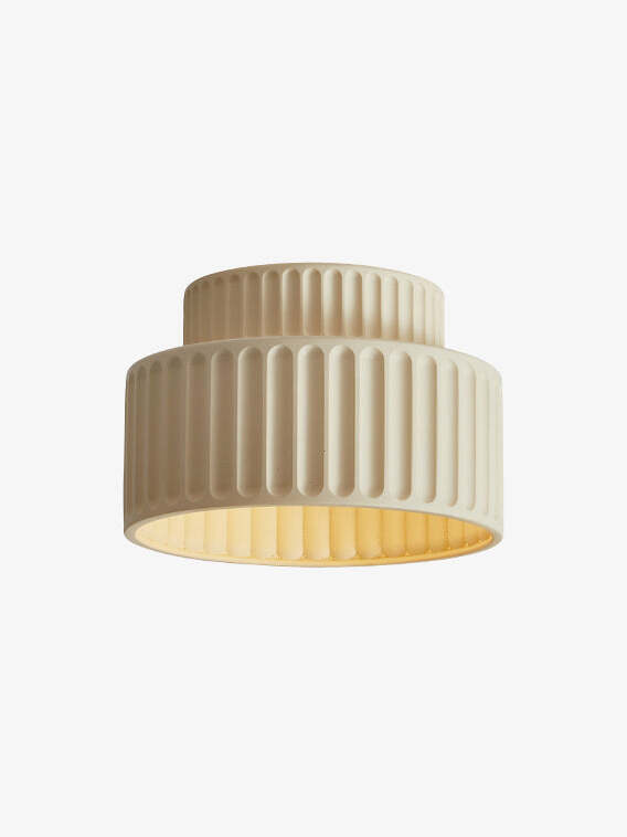 Plafonnier acrylique à bord en résine blanche IP20 pour l'intérieur