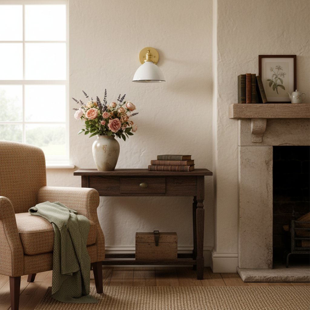 Conique Metal  Wall Sconce - White Metal Shade - Industrial Modern Lighting