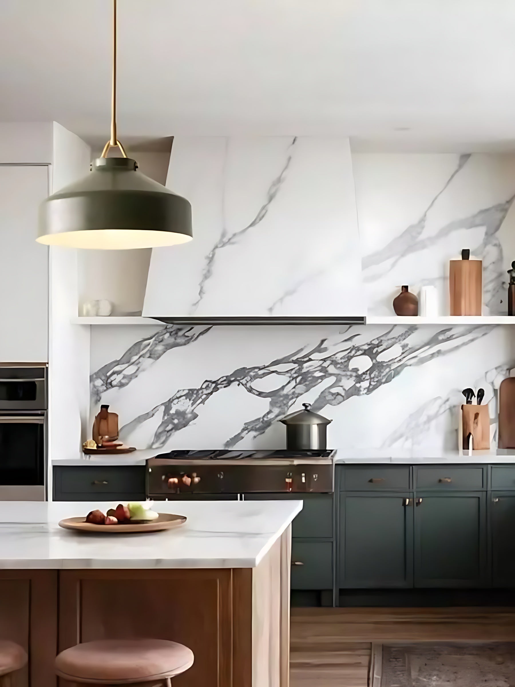 Minimalist Morandi Metal Pendant Light - Soft and Subtle Charm