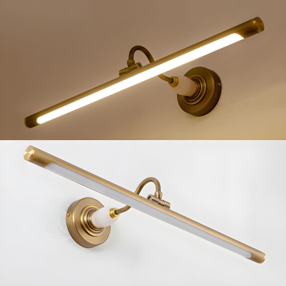 Acrylic Shade Metal Wall Light
