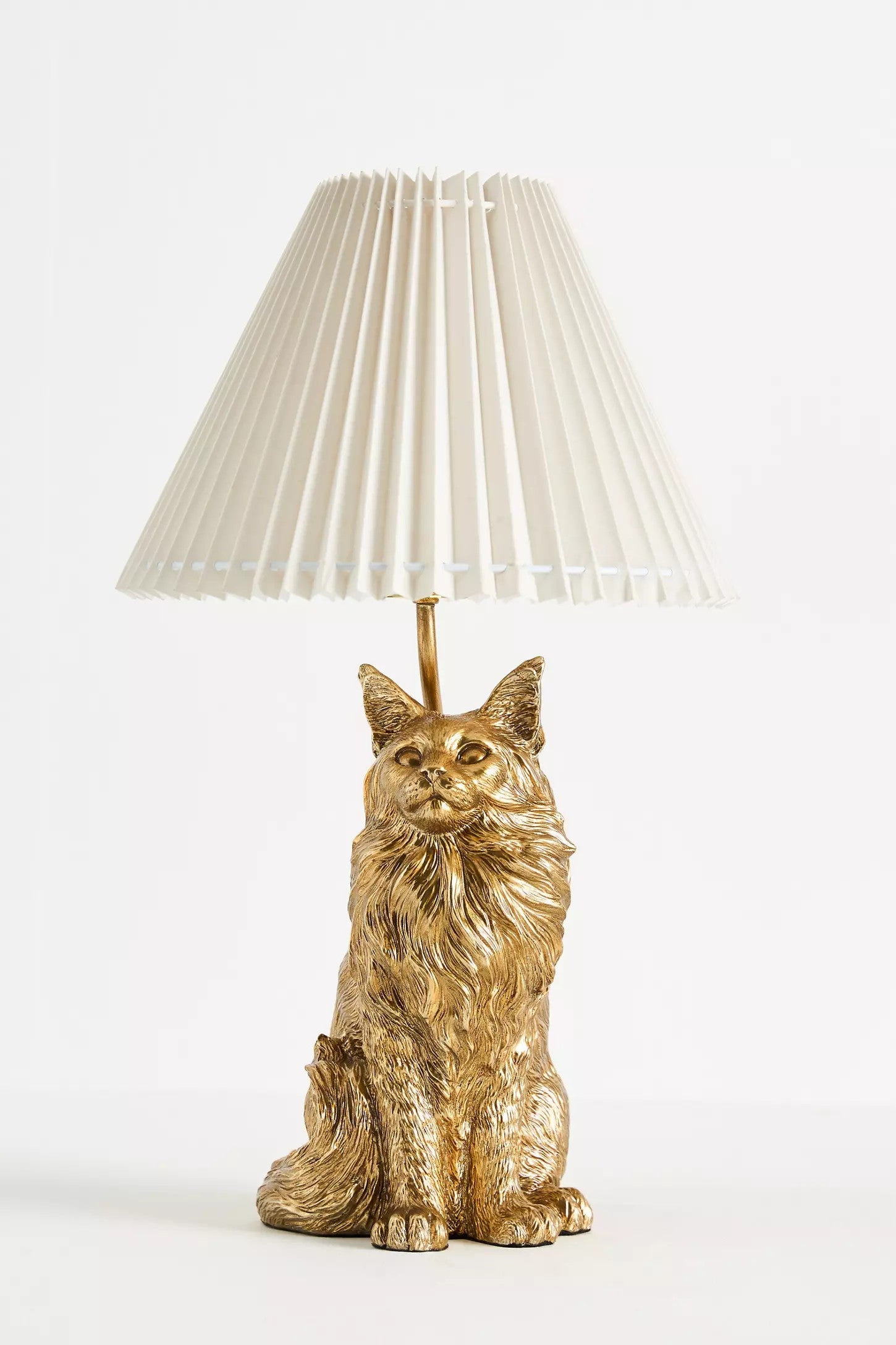 Pawdia Fabric Decorative Table Lamp - Animal Sculpture Bedside Lamp