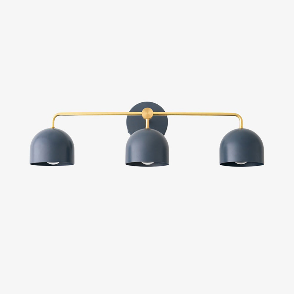 Metio Dome Farmhouse Vanity Wall Light - Modern Domed Sconce