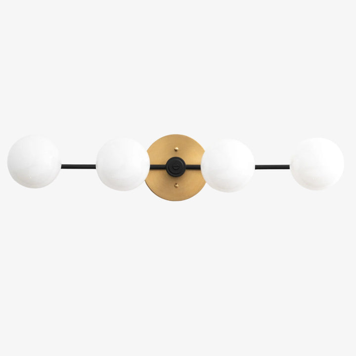 Glorica Glass Long Vanity Light - Modern Minimalist Wall Sconce Design