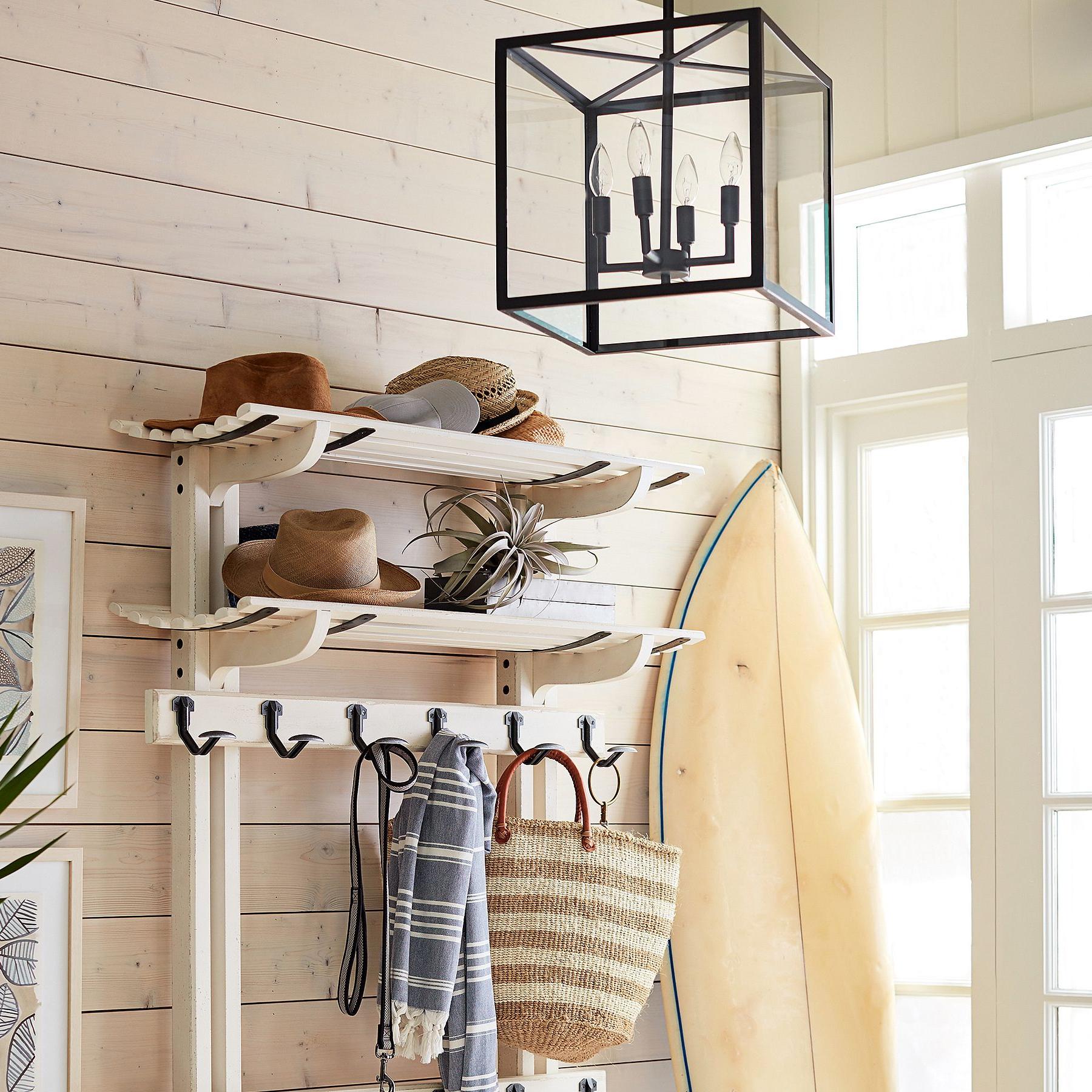 Ferrix Modern Outdoor Lantern Iron Pendant Lamp - Industial Glass Lighting Design