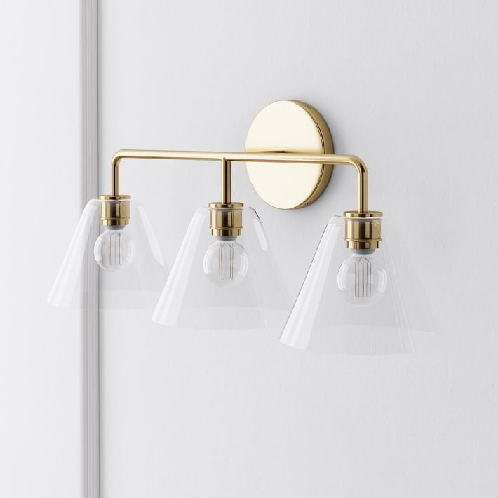 Applique murale Conica Cone - Éclairage moderne en verre à 1, 2 ou 3 lumières