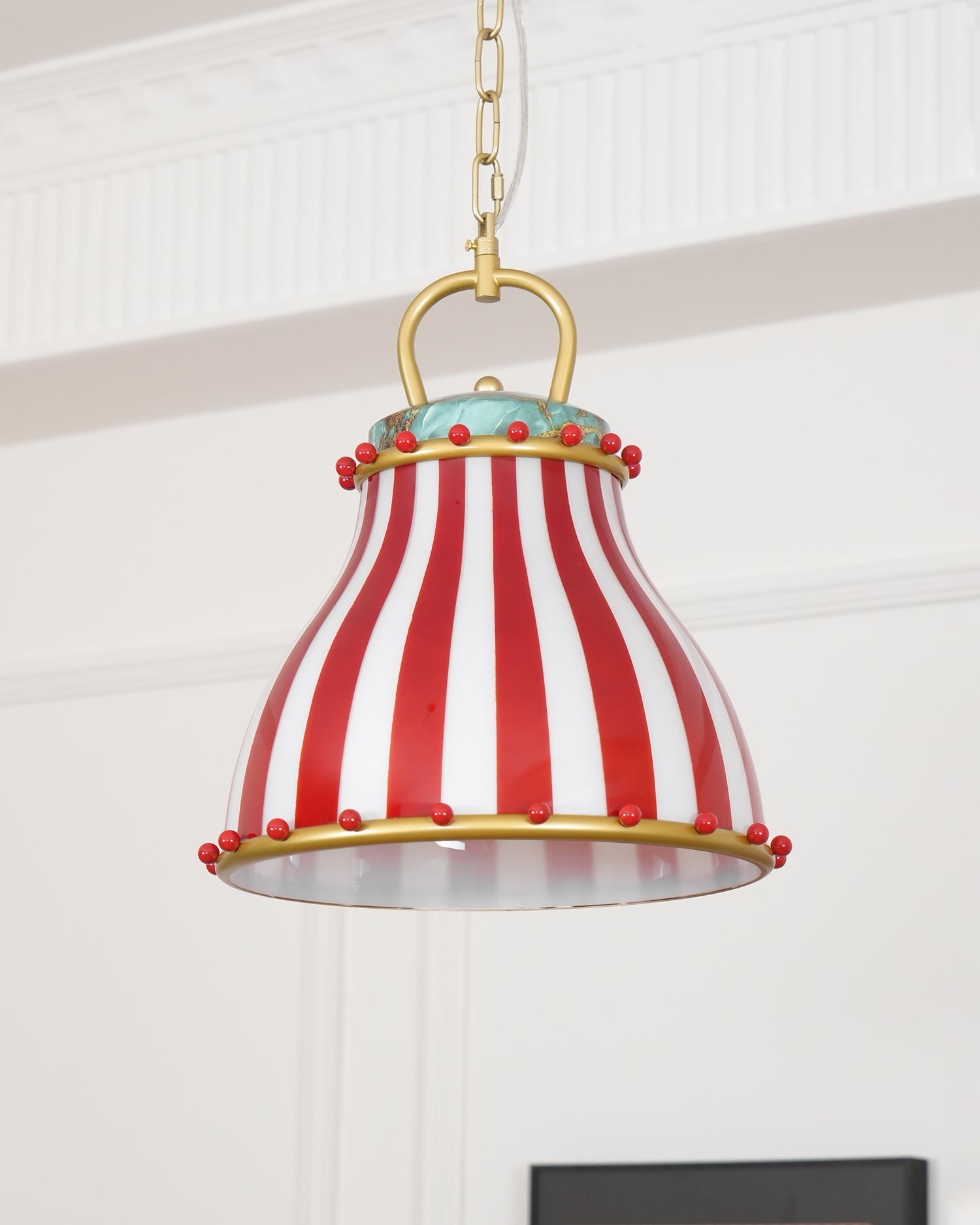 Circus Pendant Light for Children's Room - Macaron Glass Pendant Light