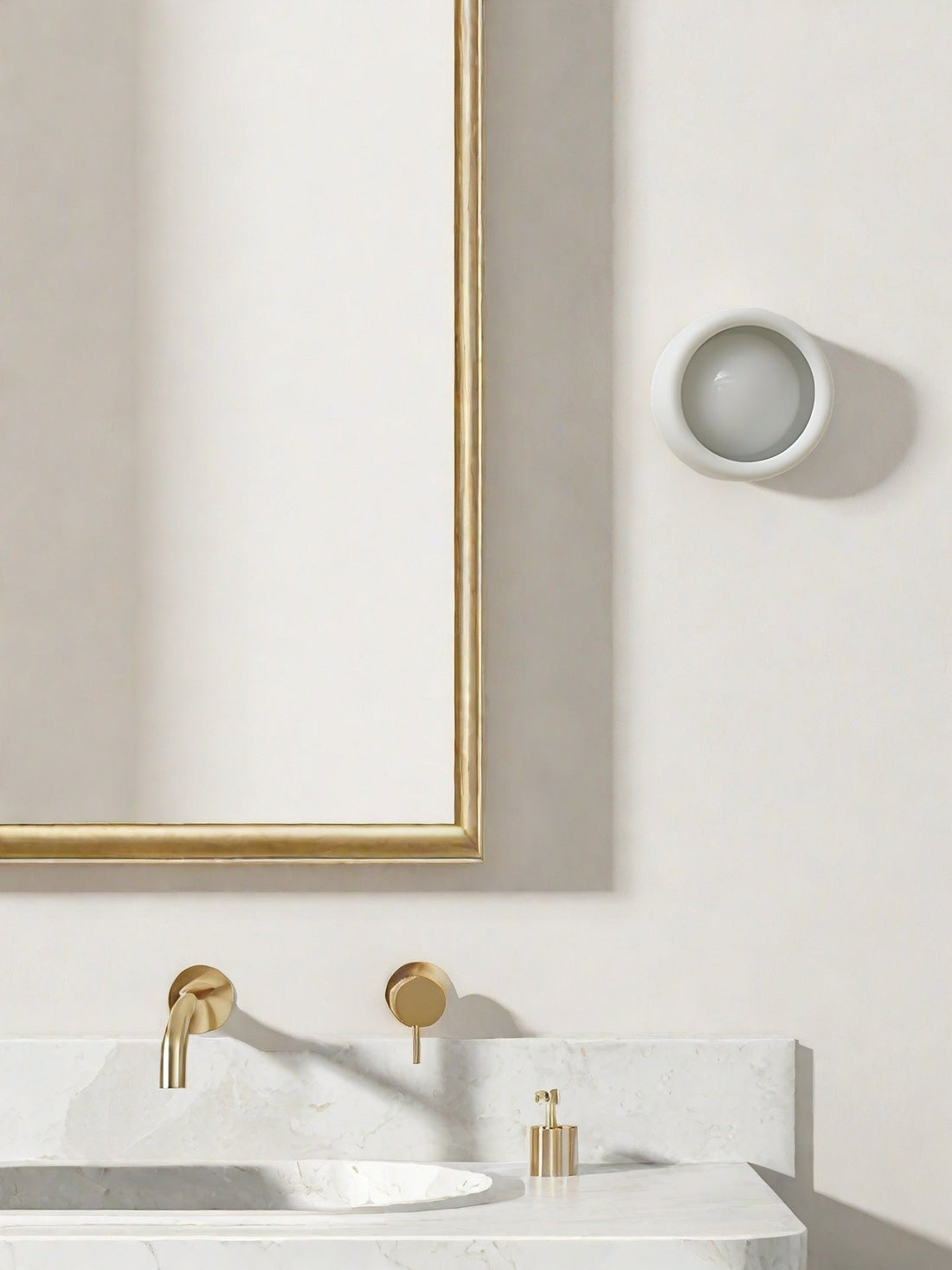 Decorative Porcelain Flush Mount Wall Sconce