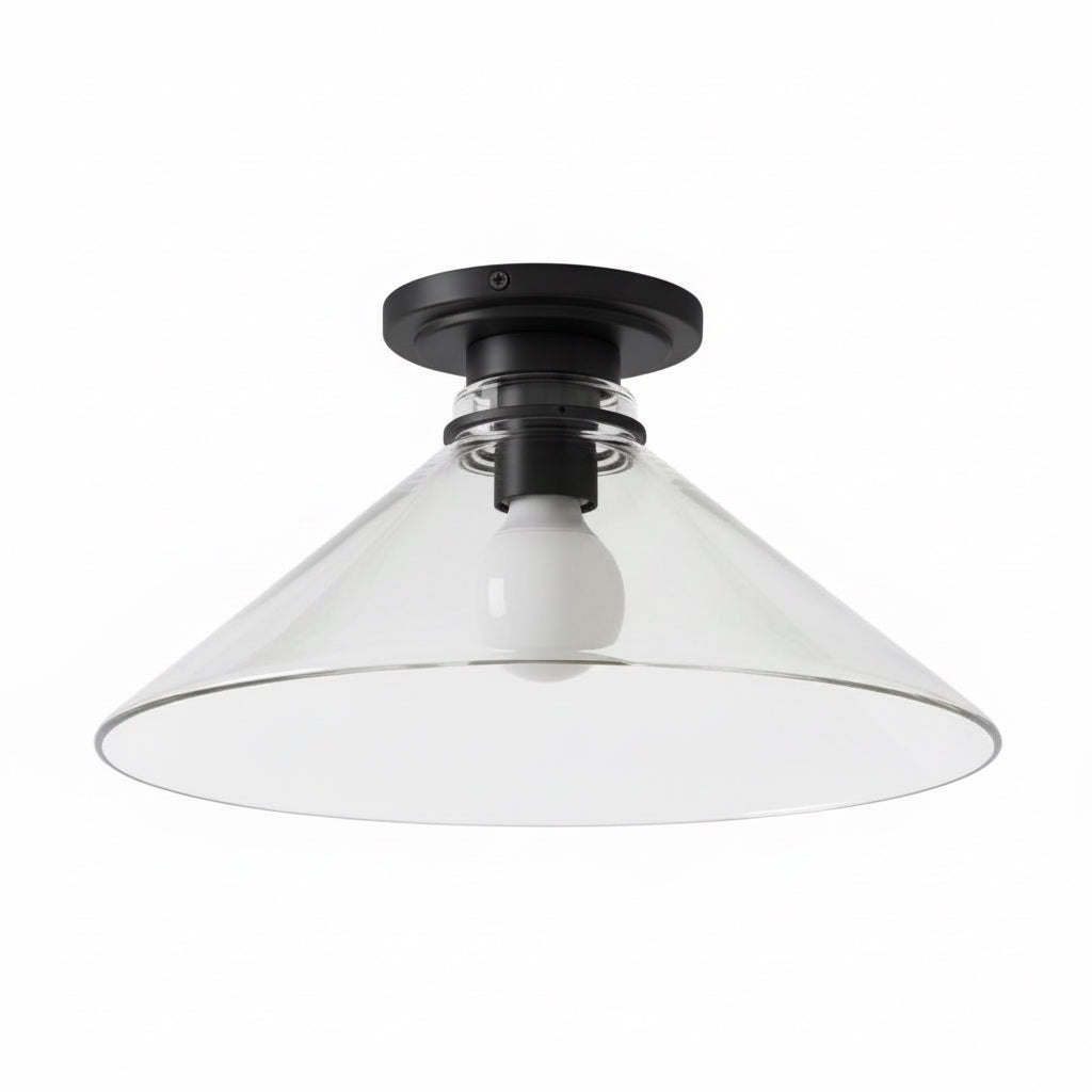 Aurenza Timeless Flush Mount Light - Farmhouse Design with Simple Elegant Charm