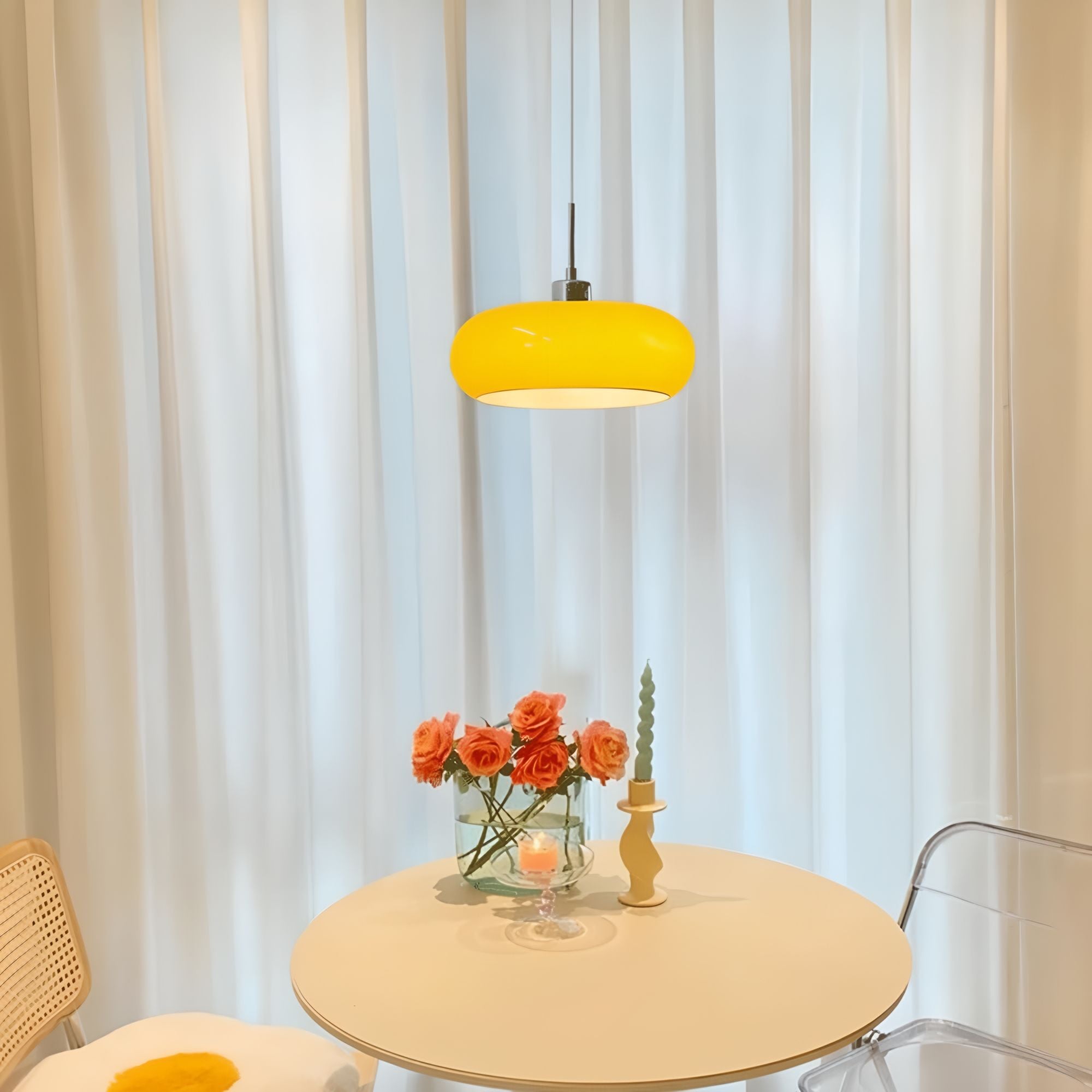 Glass Pot Pendant Light — Nordic Retro Look for Stylish Spaces