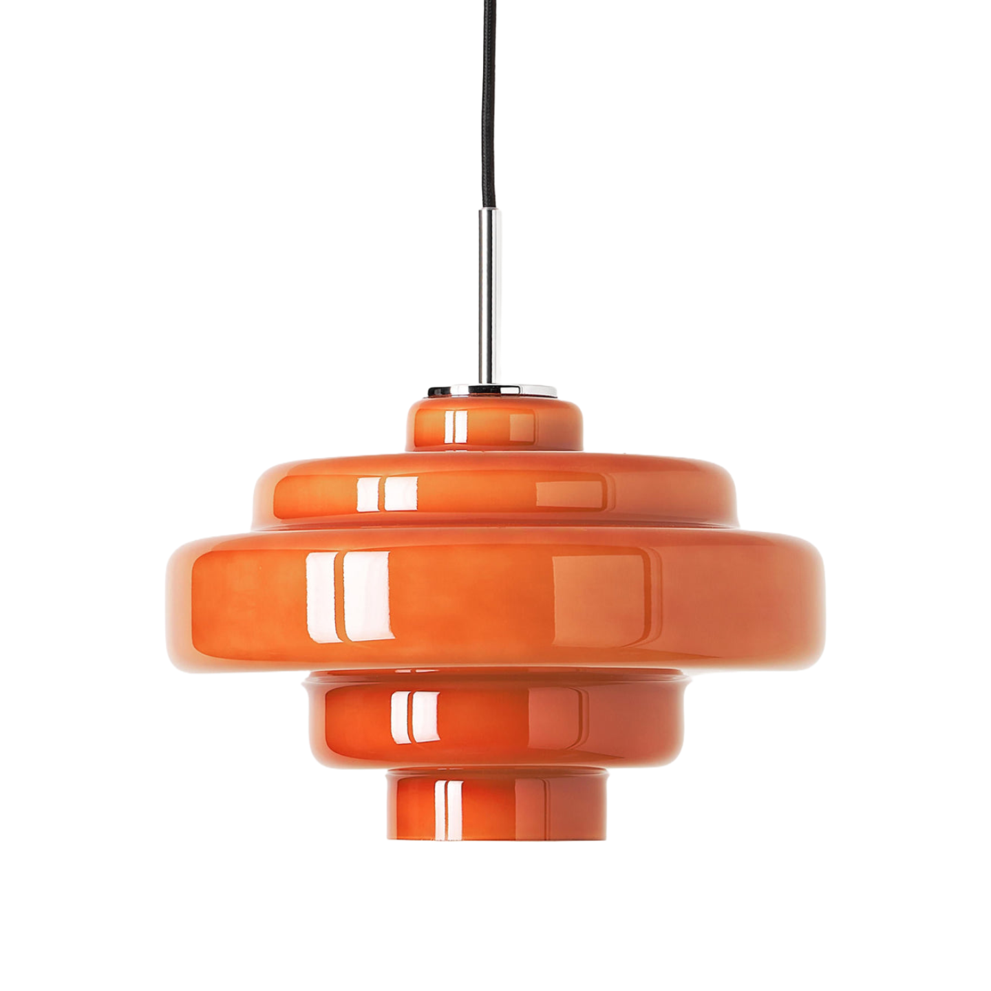 Koloro Millie Glass Pendant Light - Retro Style with Modern Elegance