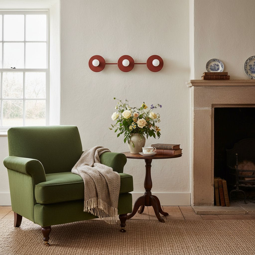 Radiro Globe Modern Colorful Vanity Light - Minimalist Bathroom Fixture in Multiple Finishes