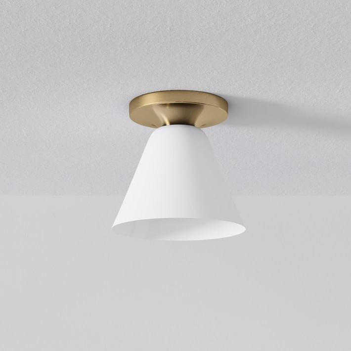 Plafonnier encastré Conica Cone – Plafonnier en verre pour espaces modernes