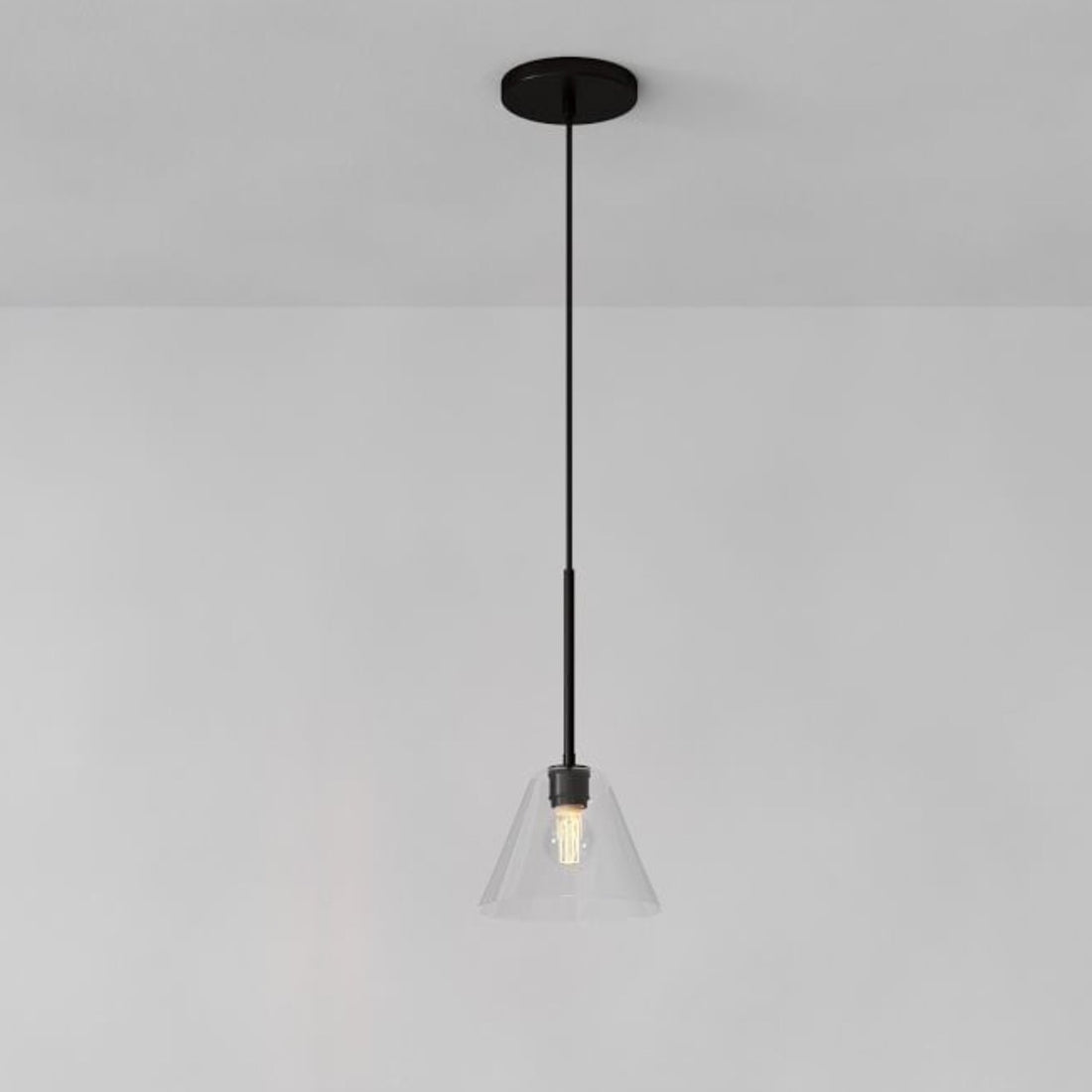 Suspension conique en verre Conica – Luminaire de style moderne pour toutes les pièces